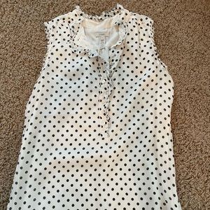 J. Crew sleeveless top